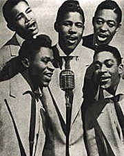 The Flamingos, one of the all-time great Doo-Wop groups